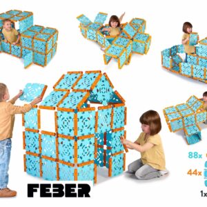 بيت بناء بالمكعّبات (Feber)