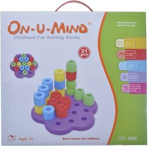 مكعّبات بناء On-U-Mind (21 قطعة)