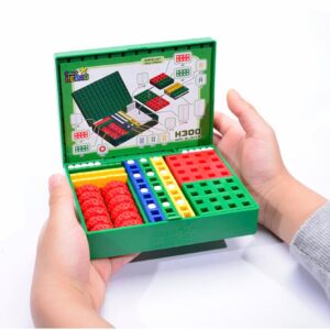 طقم مكعّبات بناء بحقيبة