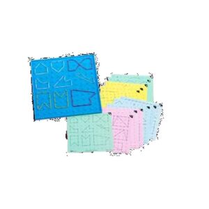 أربطة + حجم كبير مسمار11 لوح مطاطية سطر من احدى عشر 11 سم وعليه23×23 لوح بحجم